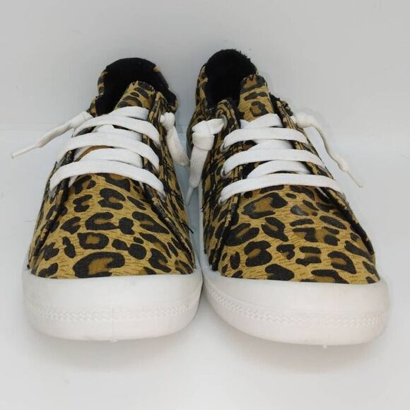 Not Rated Designer Womens NEW Leopard Design Sneakers - sz. 7 1/2 - Picture 2 of 5